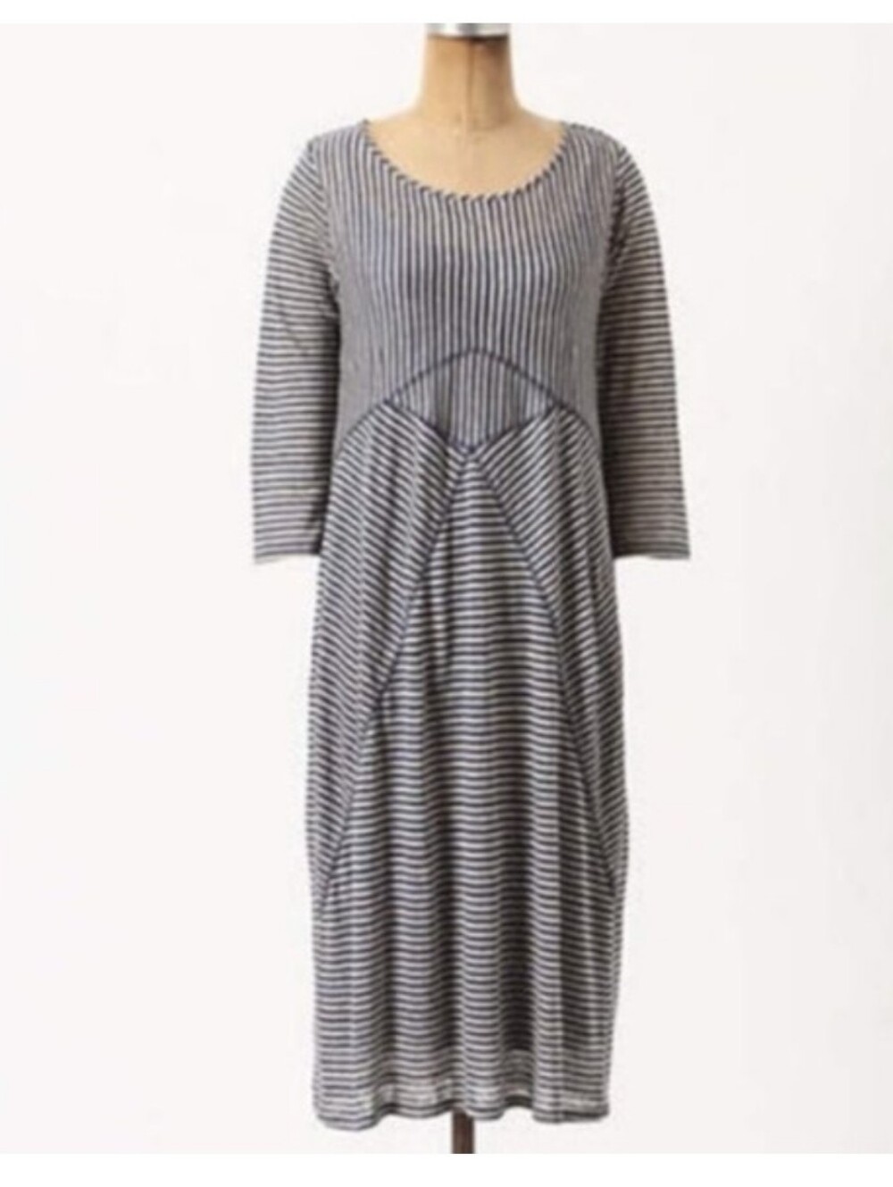 Lil By Anthropologie Striped Midi Dress